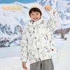 Balabala Boys' Winter Color-Block Thick Padded Down Jacket