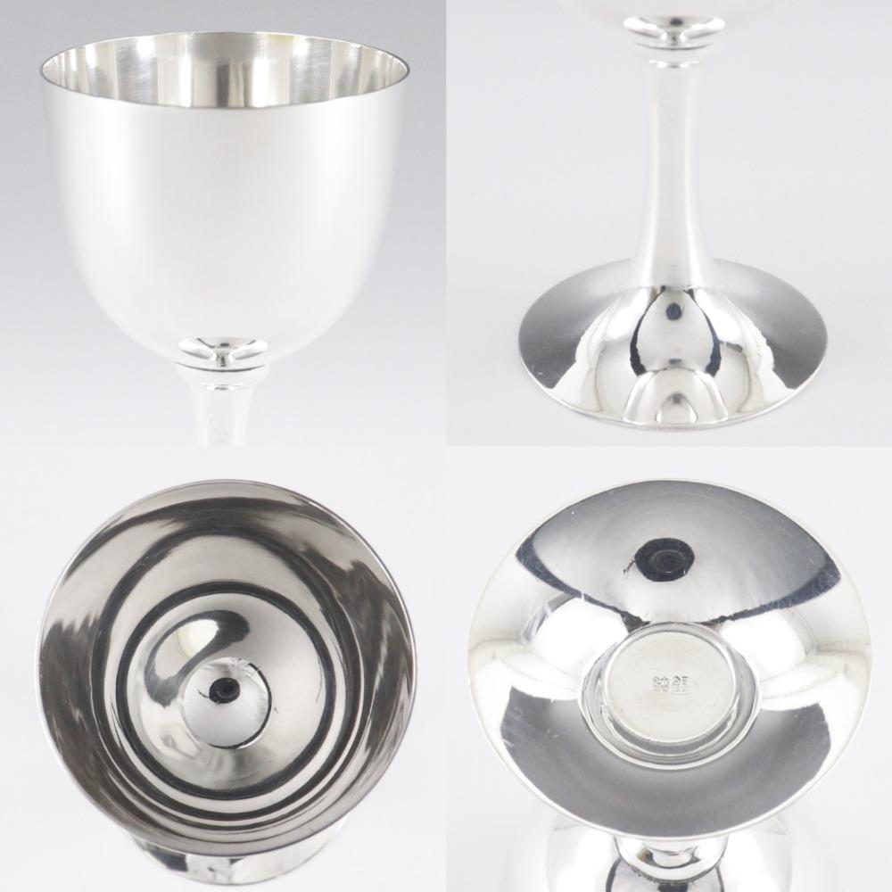 Silver Cup Pair Tableware Pure Silver _ Used