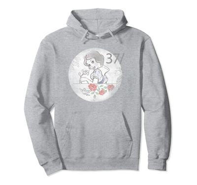 Official Disney Licensed Product [Snow White] Collage Badge. Hoodie