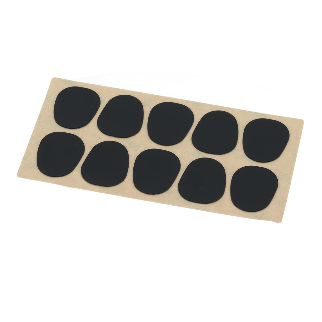 Silicone Mouthpiece Pad Great Feeling Protective Soft Mouthpiece Cushion for Music Playing Saxophone Black 0.5