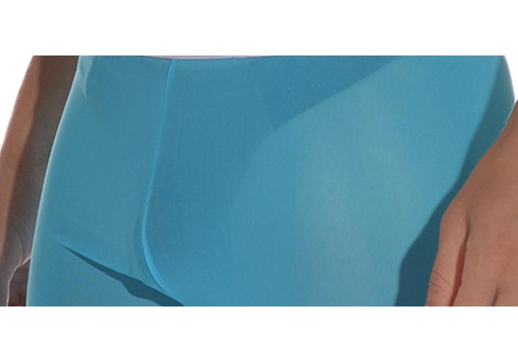 Popular European & American Men's Transparent Underwear: Mesh Boxer Sports Pants, Breathable Low-Waist Home Wear
