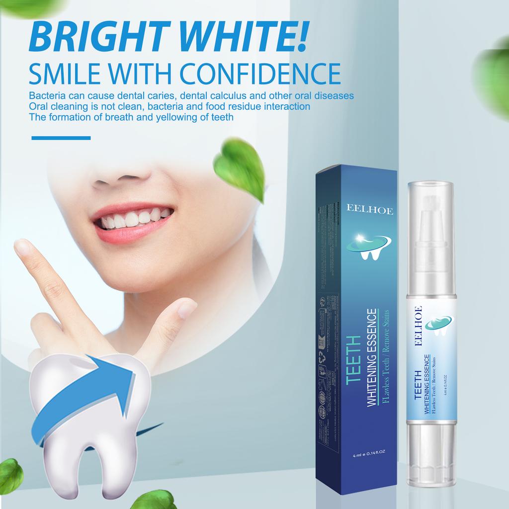 Teeth Cleaning Pen Deeply Cleanses and Whitens Teeth, Freshens Breath, Removes Plaque.