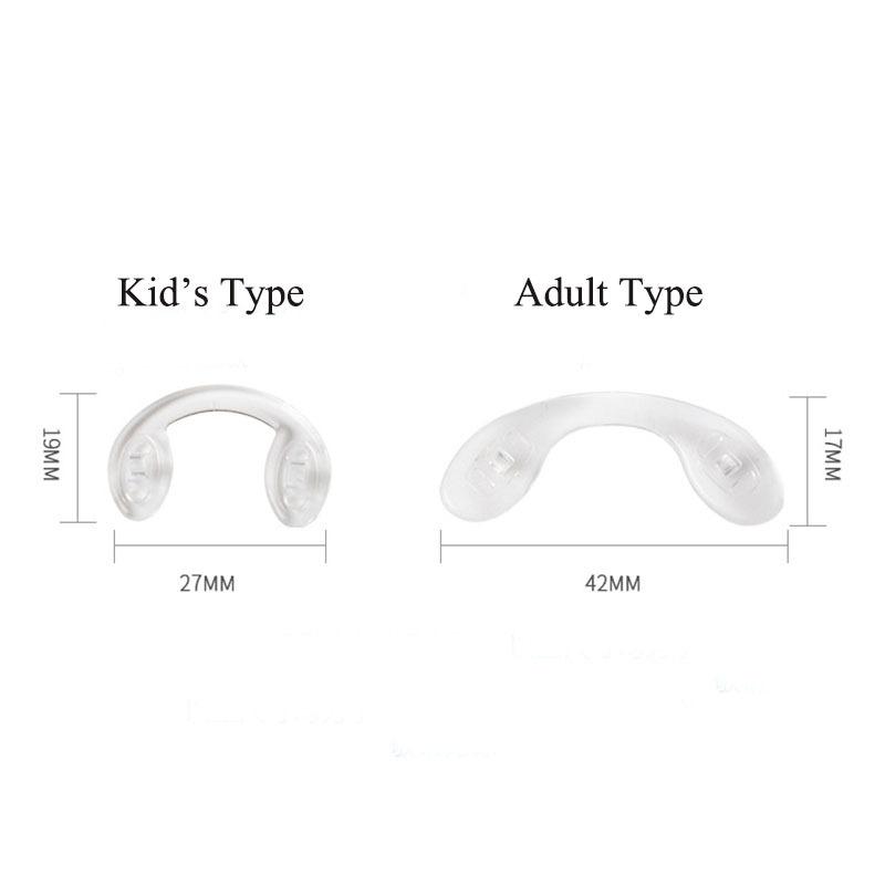 1pcs U Shape Silicone Conjoined Eyeglass Soft Nose Pads for Glasses Anti-Slip Insert Nose Pad