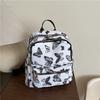 Butterfly Flower Cherry Print Casual Womens Backpack With Large Capacity For Daily Use
