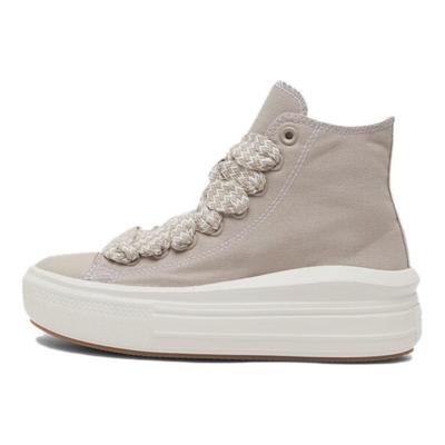 All Star Move Cloud Thick Sole Casual Sports High Top Canvas Shoes Women Sneaker Brown A08307C