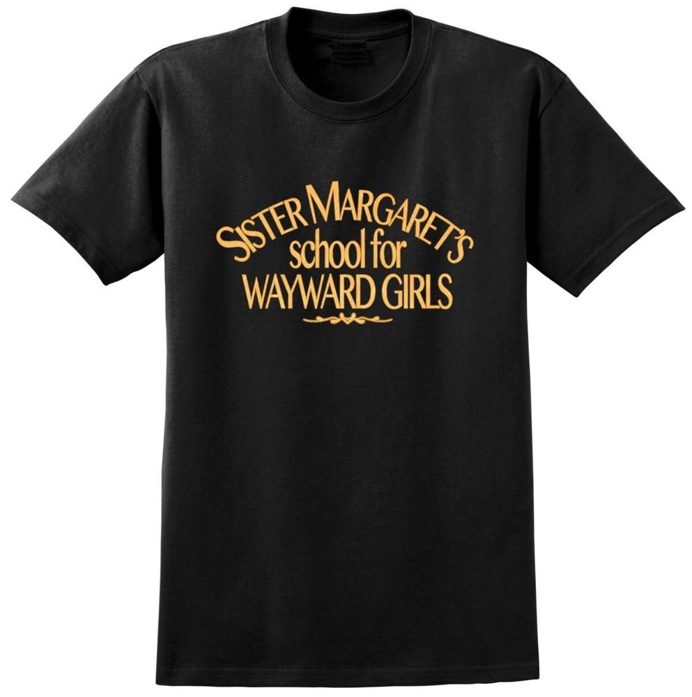 Deadpool Inspired Sister Margaret School Wayward Girls T-shirt Film Movie Tee L