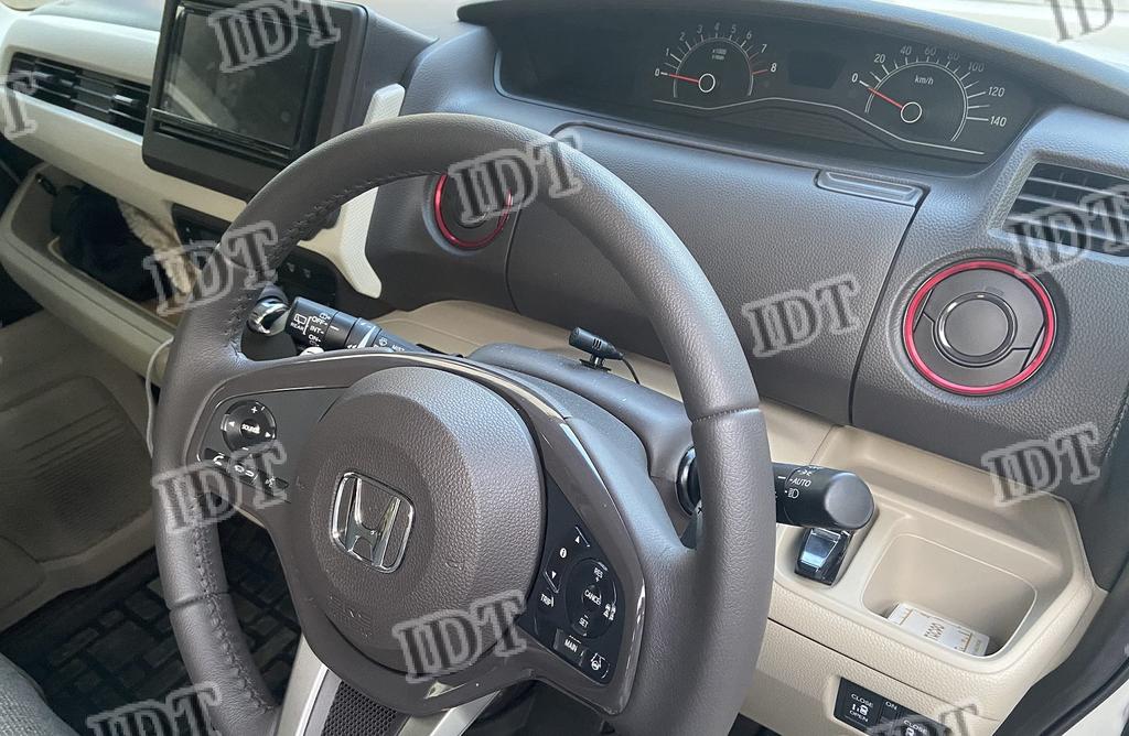 IDT Custom Red Aluminum Air Conditioner Ring with Mini Cloth JF3 JF4 Air Conditioner Cover Interior Panel Front Bezel Air Conditioner Cover Diffuser