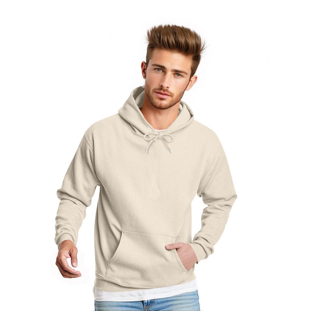 Men's Fashion Loose Sweatshirt Casual Daily Long Sleeve Color Top