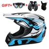 Full Face Motorcycle Helmet Off-Road ATV Dirt Bike Downhill Mountain Karting Adult Unisex ABS Safety Gear