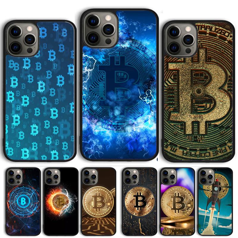 BTC Bitcoin Phone Case For iPhone 17 Air 15 16 Cover 11 13 14 Pro Max 12 Plus Max Fundas