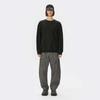 Loose Fit Cotton Sweatshirt Black Cwtaw25623bkx