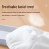 Fortykket fuktighetsgivende ansiktshåndkle for varm og kald kompress, hudrens og maskeinfusjon