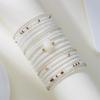 Multilayer  Bead Bracelet for Women Adjustable Bohemian Styles Jewelry Portable for Casual or Dresses Occasions