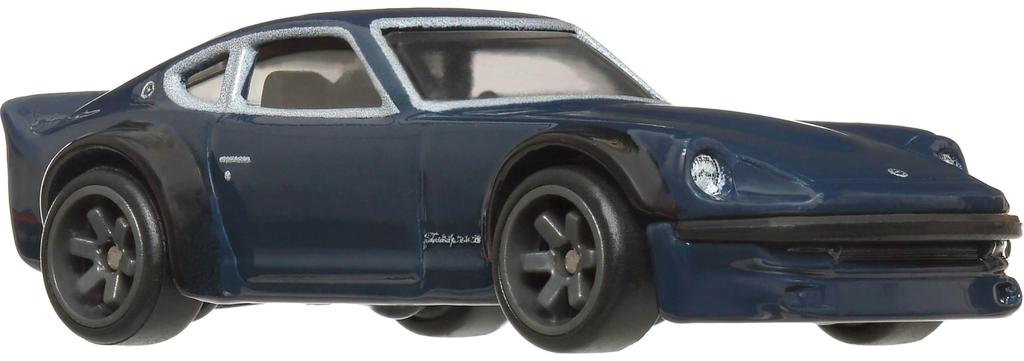 Hot Wheels Car Culture Japan Historics 4 Nissan Fairlady Z Vehicle Toy Diecast Car for Ages 3 and HRV86 Up, Navy,