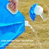 5/10L Portable Camping Water Bag Foldable Drinking Water Bucket Large Capacity Water Container For Outdoor Travel Lightweight