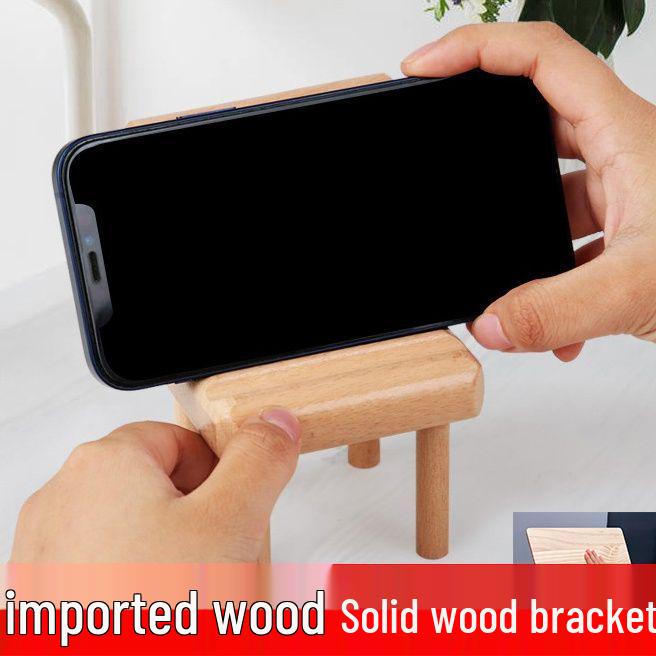 Adjustable Solid Wood Reading Rack for Students & Adults