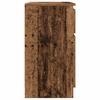 Sideboard with Drawer Rustic Wood Look 71 x 35 x 65 cm Engineered Wood