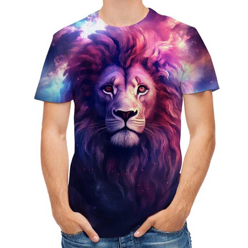 3b Printed Men's T-shirt Soft Close Fitting Cool Design Pattern T-shirt