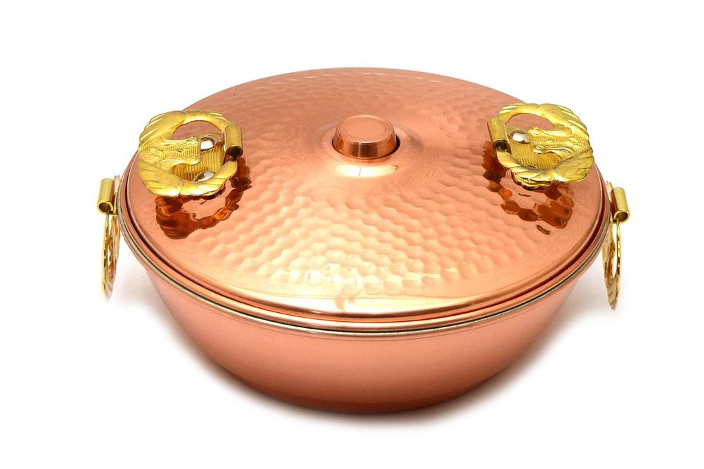 Takekoshi Copper 18cm Shabu-Shabu Pot, Kiou,
