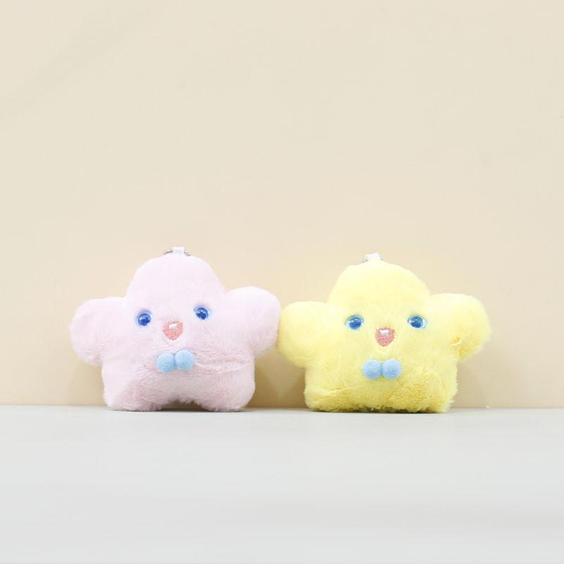 Star Stuffed Plush Animal Keychain With Pp Cotton For Kids Gift Ideatoy Keychain