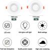 AC85-265V LED Downlight PIR Motion Sensor 5W 7W Recessed LED Ceiling Light Spot Light Radar Induction for Bedroom Kitchen Indoor