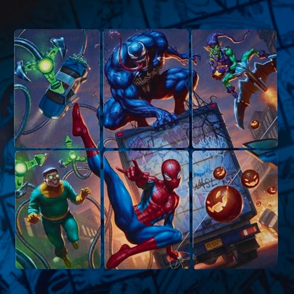Magic: The Gathering Marvel Spider-Man Scene Box English MTG Treca Wizards of the Coast SPM D4531...