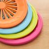 Plastic Round Hollow Basket Drainer Outdoor Picnic Food Tray BBQ Grill Plate Holder Wholesale