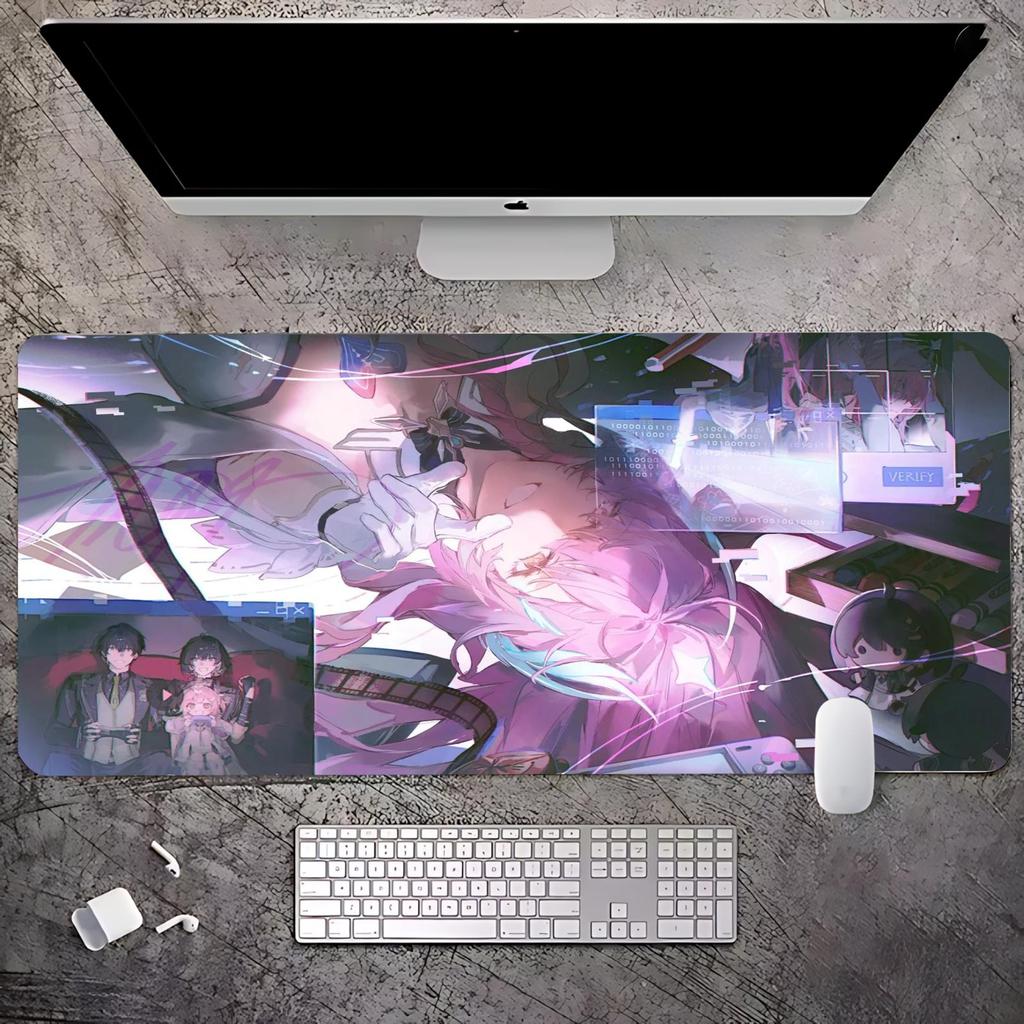Aemeath Wuthering Waves Mouse Pad Large Playmat Gaming Customized Mat Xxl Size Gamer Office Mousepad Logo Desk Mat