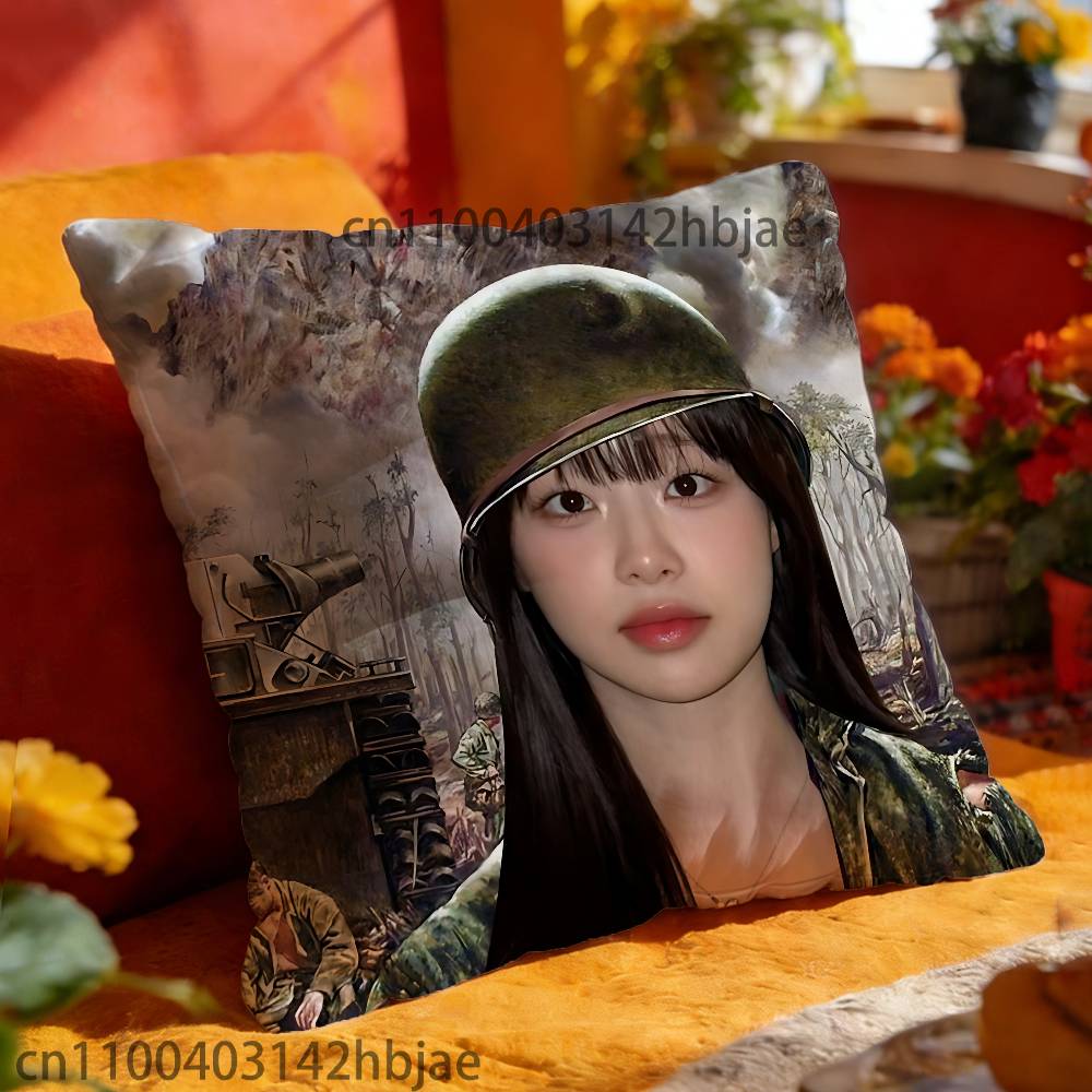 Singer C-Chuu Throw Pillow Case For 45x45cm 55x55cm 30x30cm Square Car Pillowcase Home Bedchamber Decor Gift