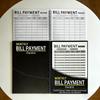 New product monthly bill payment plan book coil book financial planning notebook budget book