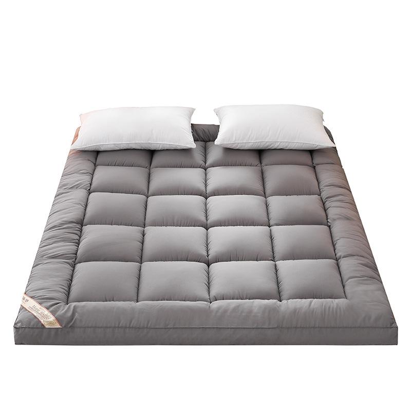 3D Down Feather Lambswool Soft Mattress Pad for Single Double Dormitory KTY