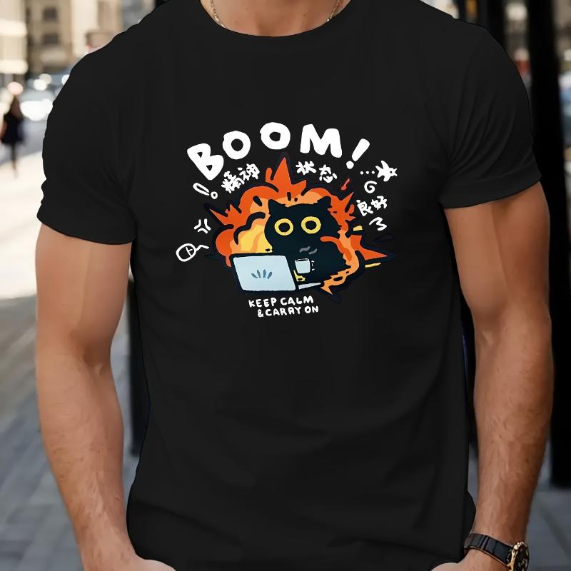 

Short Sleeve T-Shirt - Loose Fit for a Relaxed and Trendy Look XXL белый