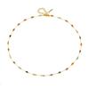 Non-fading Beads Bracelet Stainless Steel Beads Necklace Bracelet Fashion Anklets  Gift