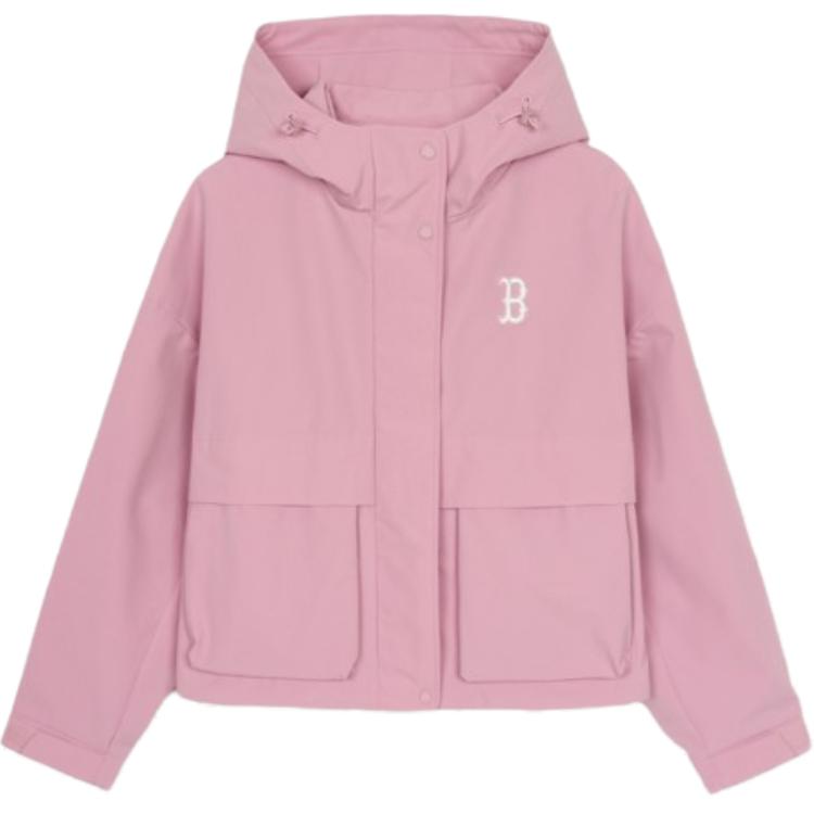 New MLB Boston Red Sox Jacket Women's Pink 3FWJB0151-43PPM