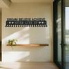 1Pcs Wall Mounted Hanger Organizer Metal Medal Display Rack Large Capacity Award Holder Race Soccer Sports Karate Home Decor