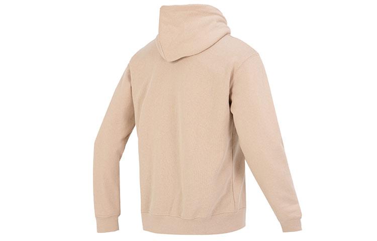 Jordan Sweatshirts Men's Khaki Fleece Lined Hooded Moderate Regular DQ7339-277