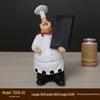 Creative Resin Chef Figurine for Home, Restaurant, or Cafe Decor