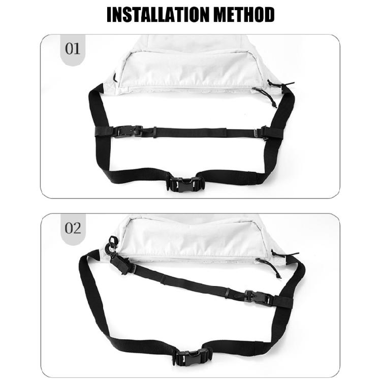 Backpack Chest Strap with Quick Releases Buckle, Adjusting Backpack Support Chest Strap Replacements for Most Backpack