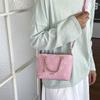 Women's Stylish Embossed Crossbody Bag: Trendy, Versatile, Large Capacity Shoulder & Commuting Bucket Bag