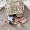 Seaside Holiday Bag Hollow Straw Large Capacity Beach Crossbody Bag Summer Hand Weaving Shoulder Bag