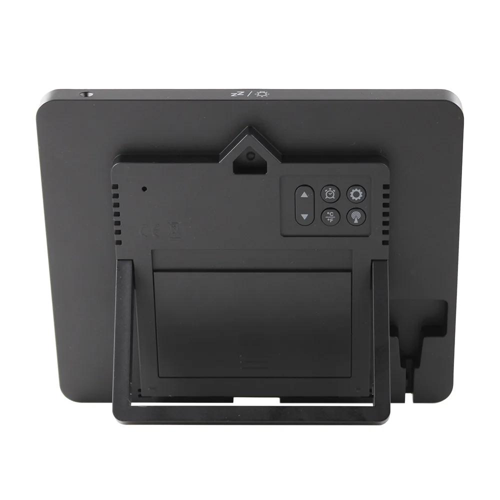 Digital Weather Station Clock Indoor Outdoor Temperature and Humidity Meter Weather Forecast Wireless Electronic Table Clock