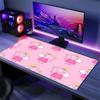 Peppa Mouse Pad, Large Gaming Desk Mat, Non-slip XXL Mousepad for Laptop & Tablet, Mini PC Playmat with Stitched Edges
