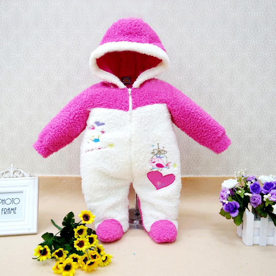 Noworodki Chłopcy Dziewczynki Koralowy Polar Zimowy Zestaw Ubrań Casualowy Zestaw Stroje Sportowe Zamek Błyskawiczny Ciepłe Ubranie