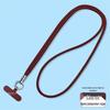 Wrist and Neck Mobile Phone Lanyard with Finger Ring and Anti-Drop Strap