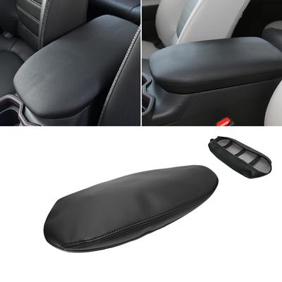 Armrest Leather Cover For Toyota Rav4 RAV-4    Car Interior Center Control Armrest Box Elastic Band Cover Trim