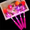 6Pcs Glowing LED Sticks Energy Efficient Illuminated Sticks for Birthday Festival Party Night Event and Outdoor Camping
