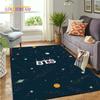 Alfombra de Área Más Nueva de Kpop Bangtan Boys BTS Alfombrilla de Piso para Juegos Infantiles Alfombra Decorativa Más Nueva con Patrón 3D para Sala de Estar