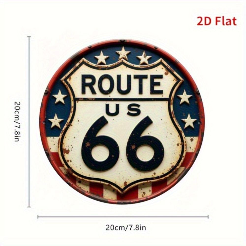 

2D Плоское Подвесное Металлическое Украшение, Расписанная Вручную Настенная Табличка