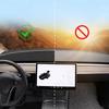 כיסוי לוח מחוונים נגד UV לטסלה מודל 3 2017-2023 מודל Y 2020-2024 אביזרי קונסולה מרכזית מגן לוח מחוונים מגן שמש