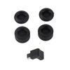 Steam Deck Accessories Back Button Set Touchpad Protective Film Back Thickened Buttons Rocker Cap